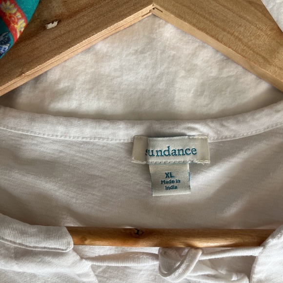 Sundance white cotton shirt - Picture 3 of 4